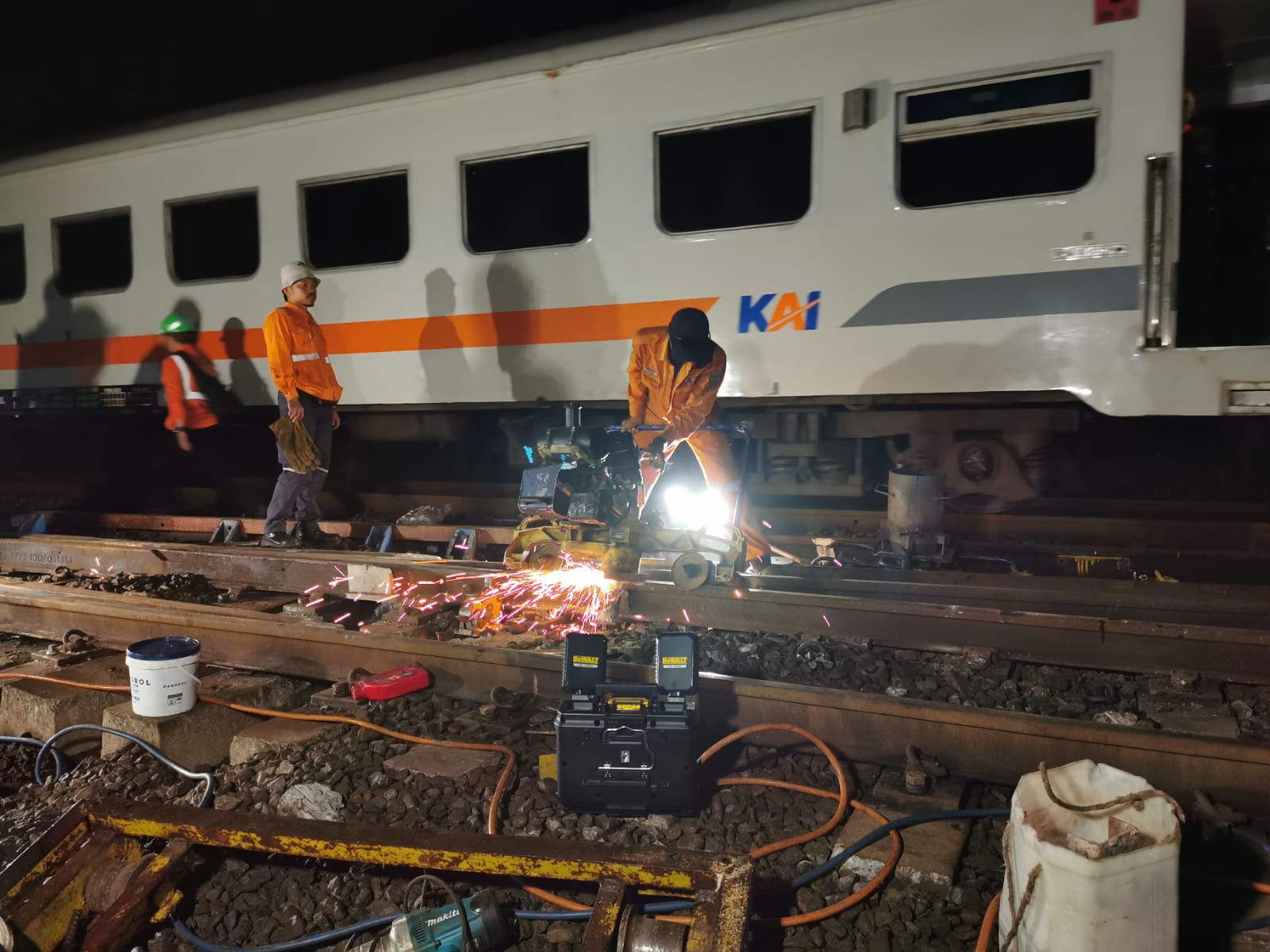 Jalur Bumiayu Pulih Pasca KA Bangunkarta Anjlok, Layanan Kereta Berangsur Stabil