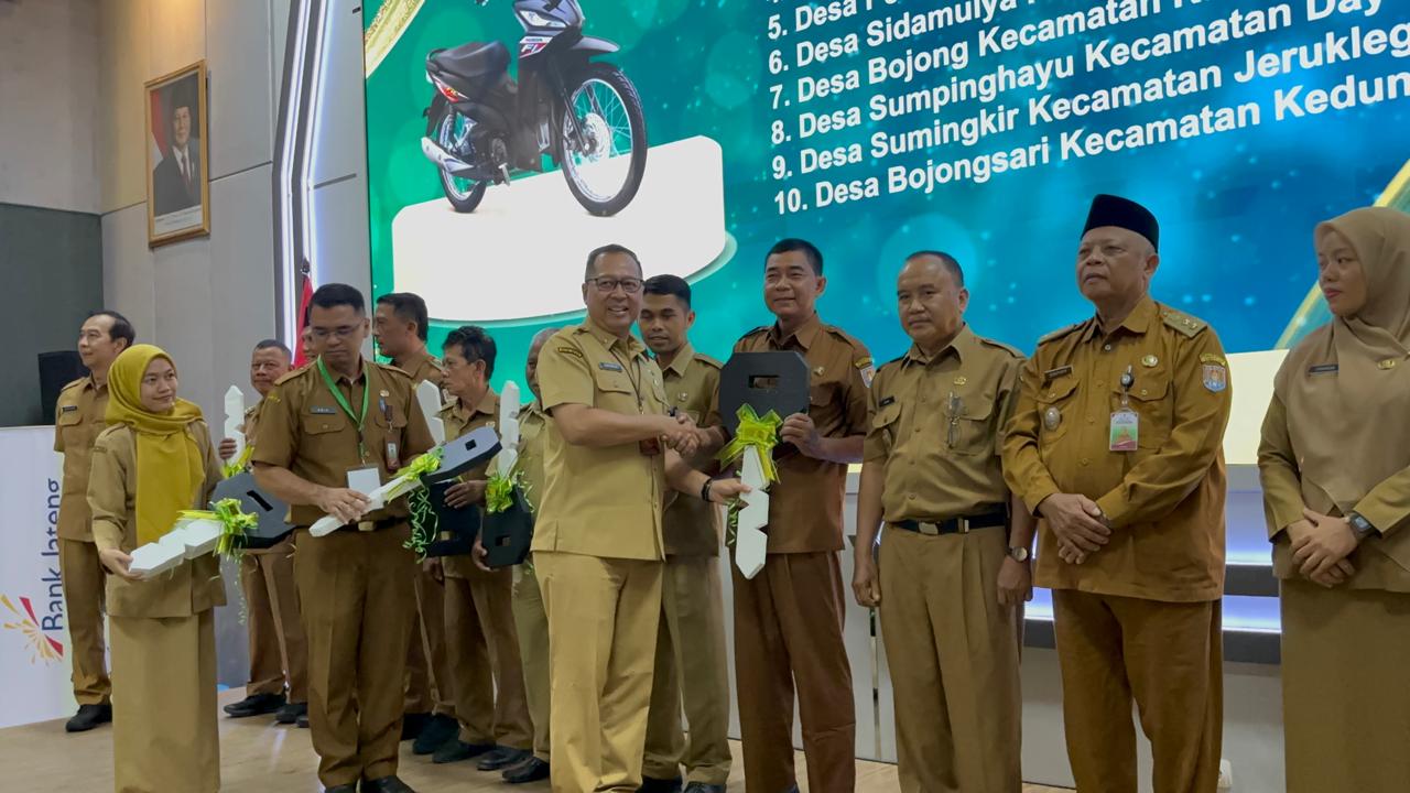 11 Desa di Cilacap yang Bayar PBB Tepat Waktu Dapat Hadiah