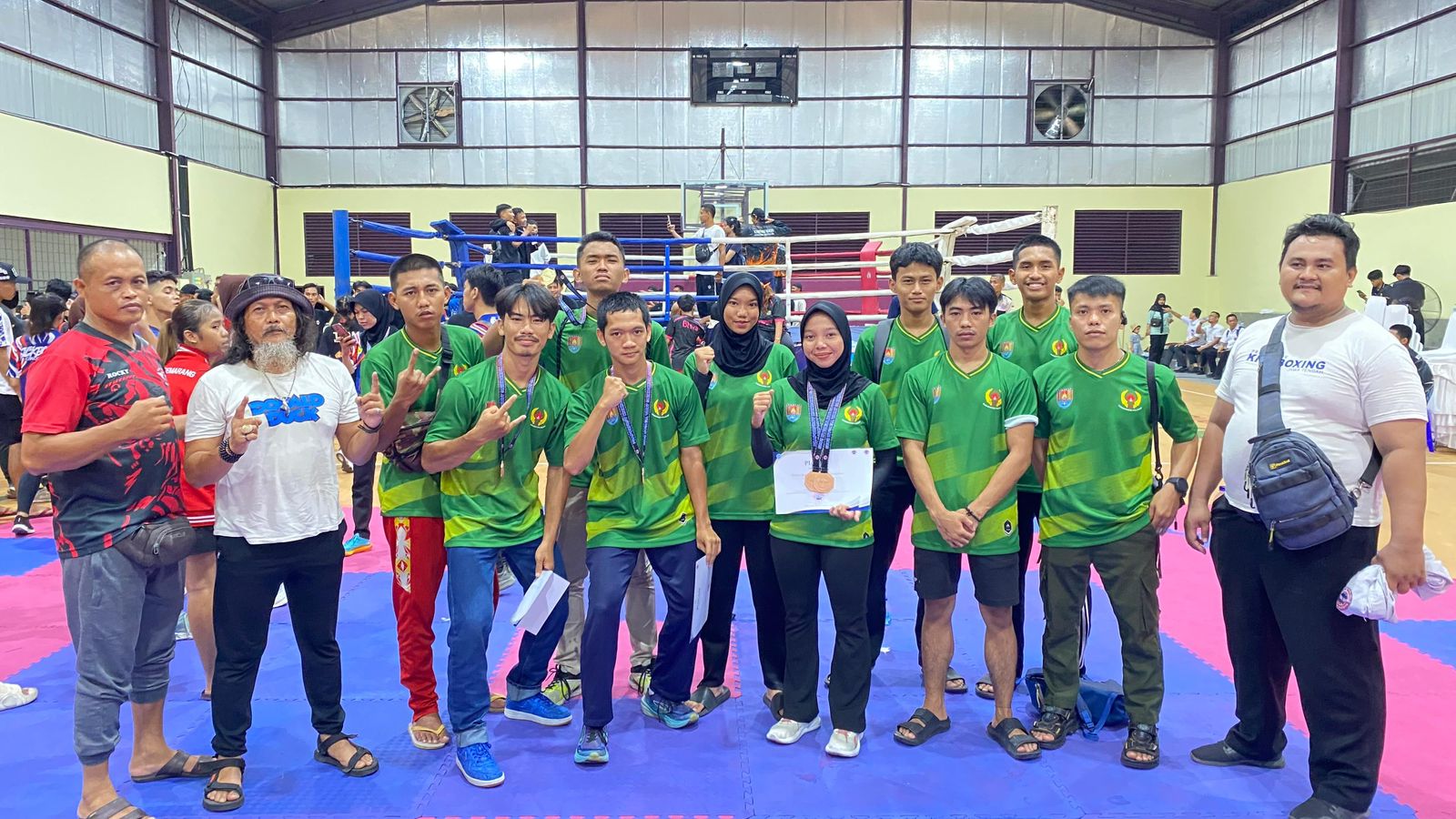 Atlet Kick Boxing Cilacap Raih 5 Medali dan 3 Tiket Lolos pada Ajang Pra Porprov Jateng