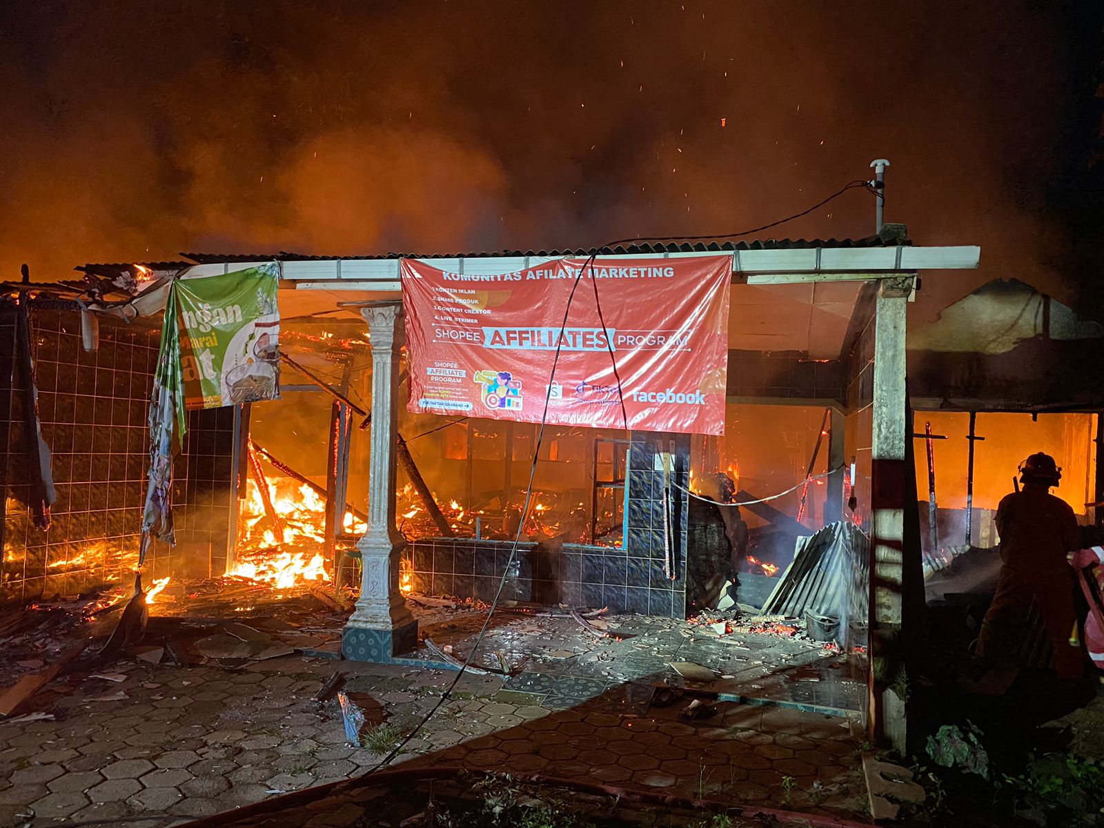 Rumah di Sikanco, Cilacap Ludes Terbakar, Warga Dengar Suara Minta Tolong Saat Kebakaran 