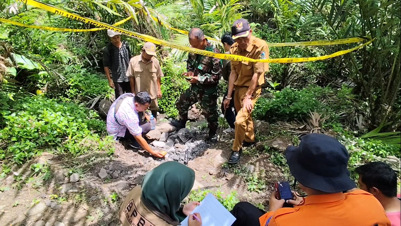 Kemunculan Api dari Tanah di Desa Sijeruk Hebohkan Warga Banjarnegara