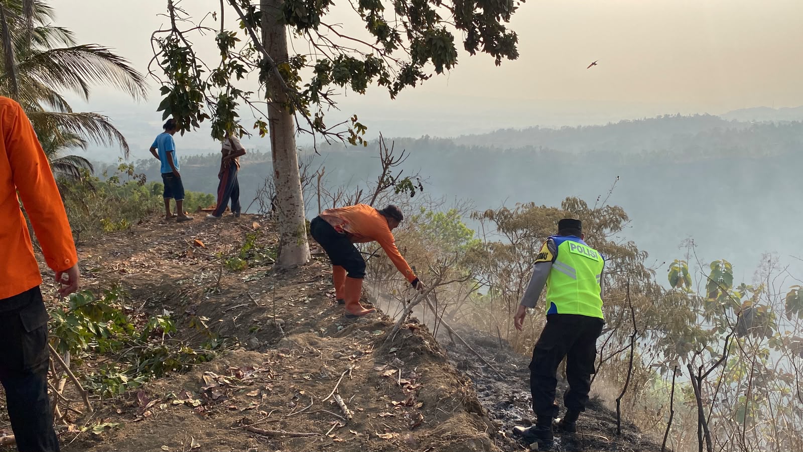 Sehari, Dua Kebakaran Landa Perbukitan Kebumen, 3 Hektare Lahan Terbakar