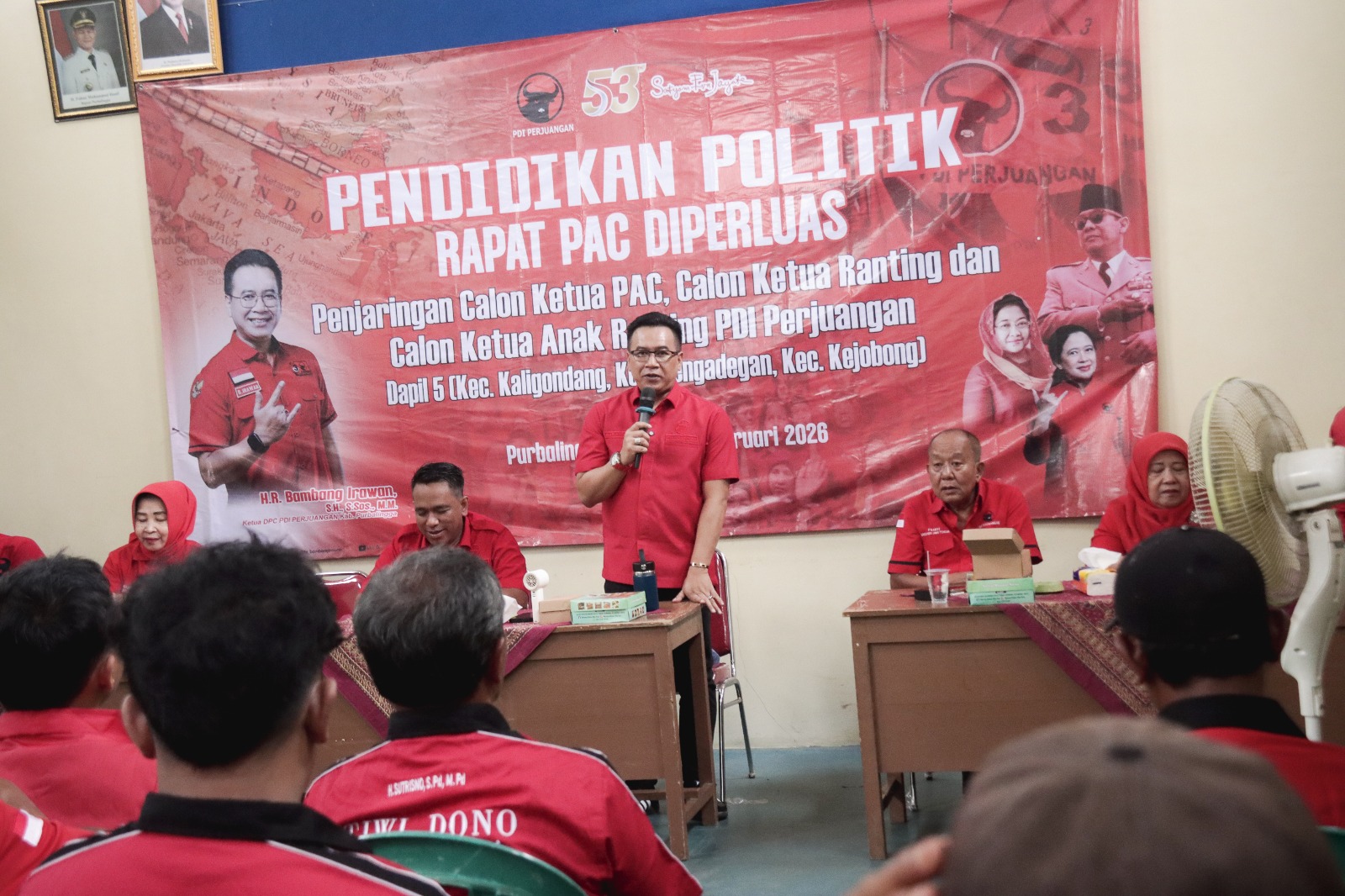 Masa Bakti 2020–2025 Berakhir, DPC PDIP Purbalingga Jaring Ketua PAC hingga Anak Ranting