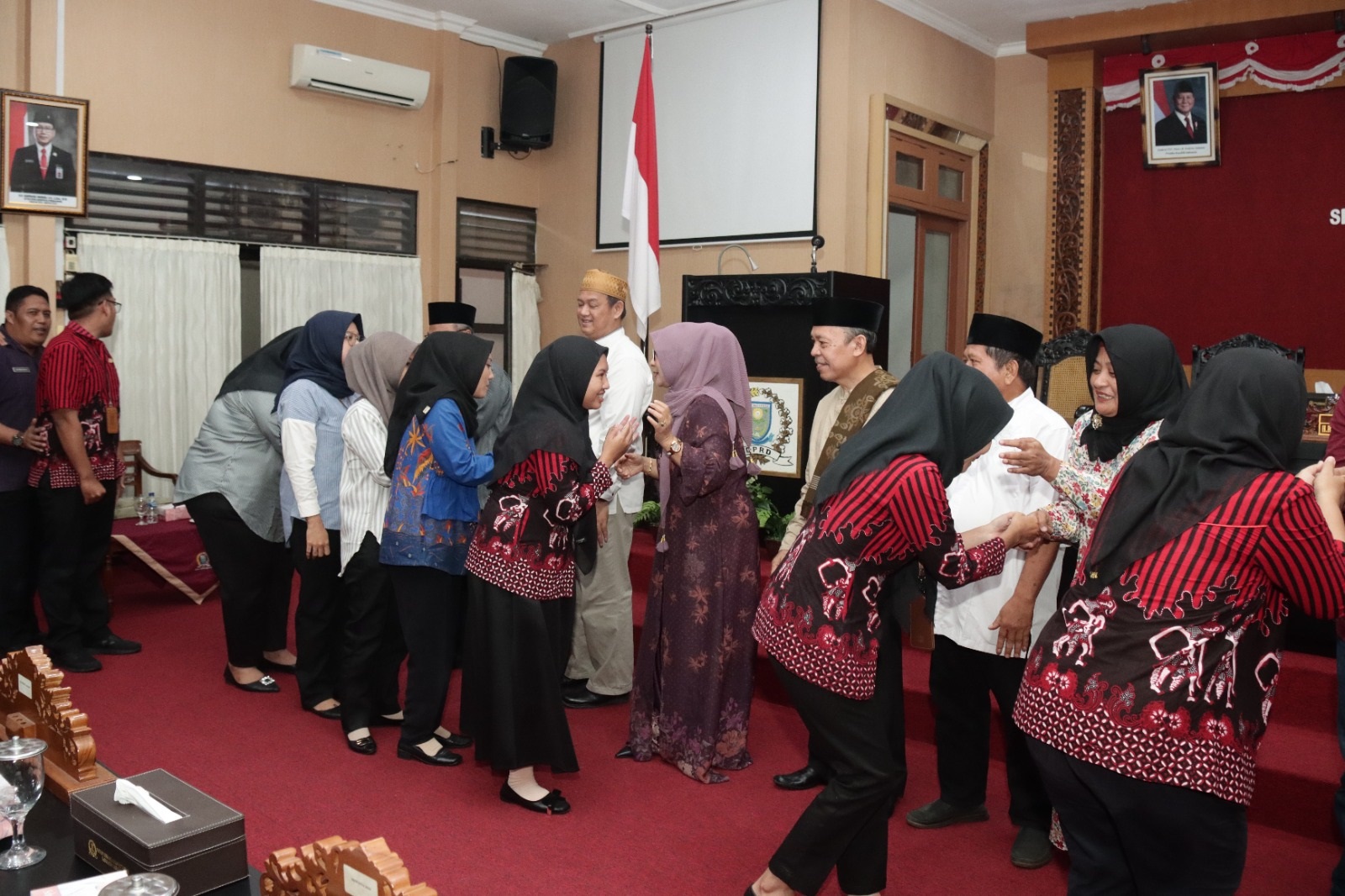 Hari Pertama Kerja, DPRD Kabupaten Purbalingga Gelar Halal Bihalal