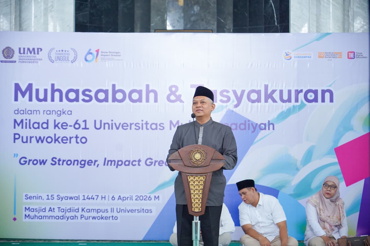 Milad ke-61 UMP, Prof. H. Ahmad Muttaqin Apresiasi Capaian UMP, Masuk World University Ranking Asia