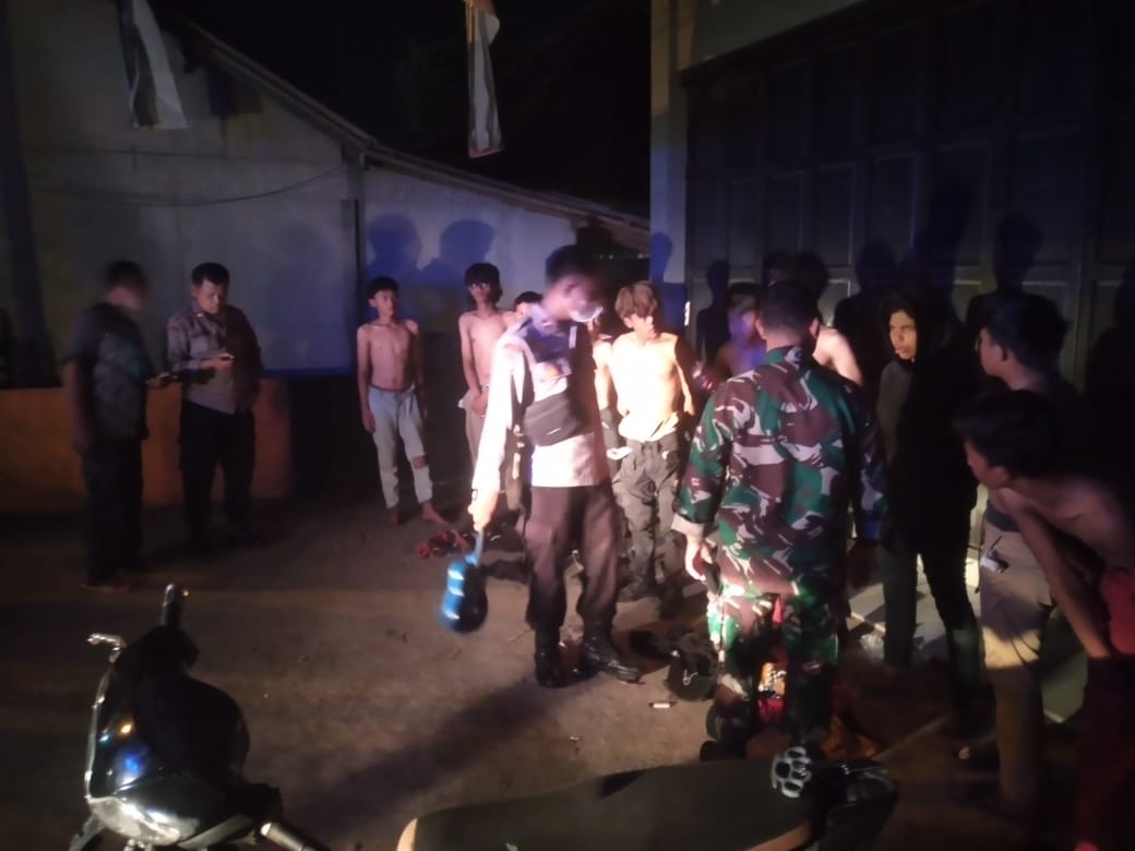 Meresahkan, Belasan Anak Punk Diamankan Patroli Gabungan TNI Polri di Jatilawang