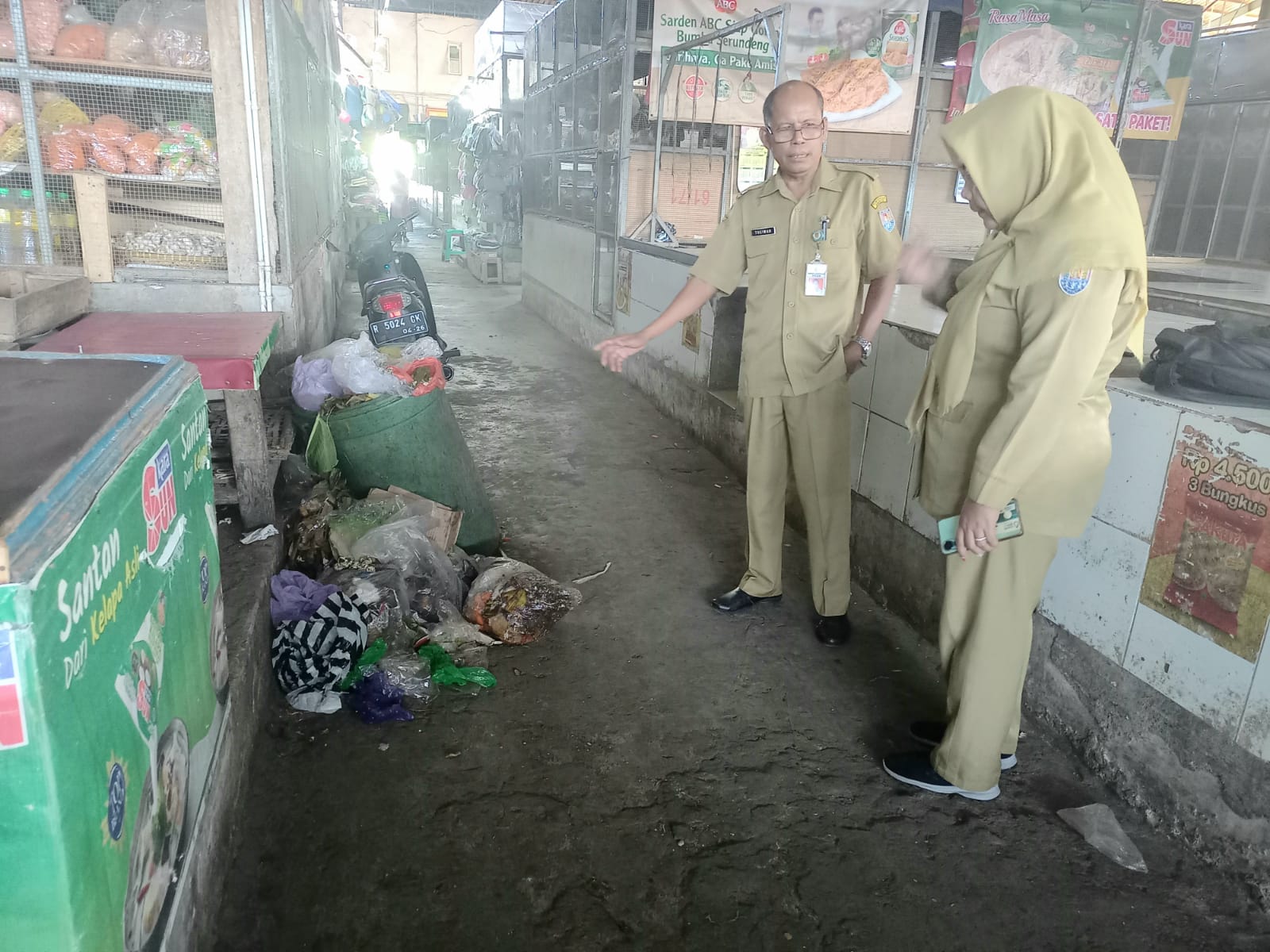 Kondisi Pasar Kotor, Pedagang Pasar Sidodadi Cilacap Mengeluh