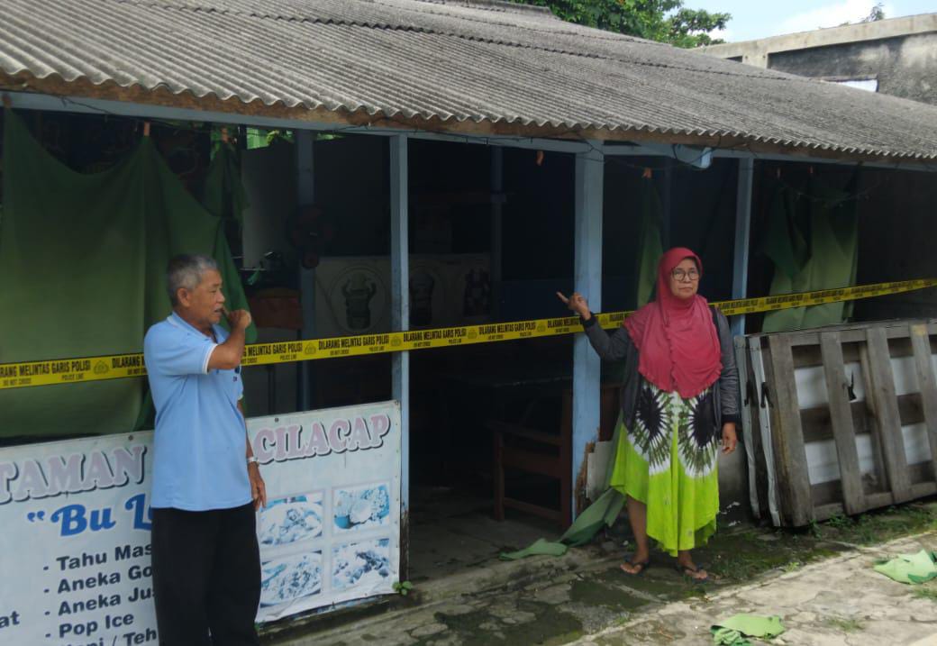 Warung Milik Warga Sidanegara Dirusak, Kerugian Capai Belasan Juta Rupiah