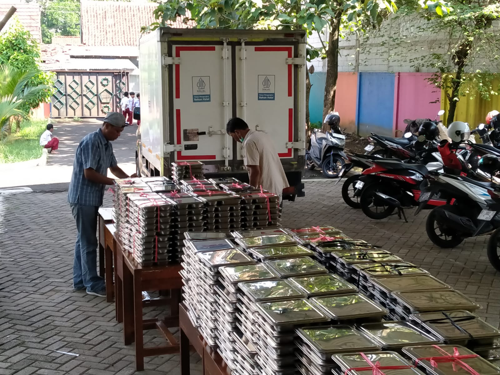 Akhir Tahun Ajaran, Dua Madrasah Negeri Terima MBG