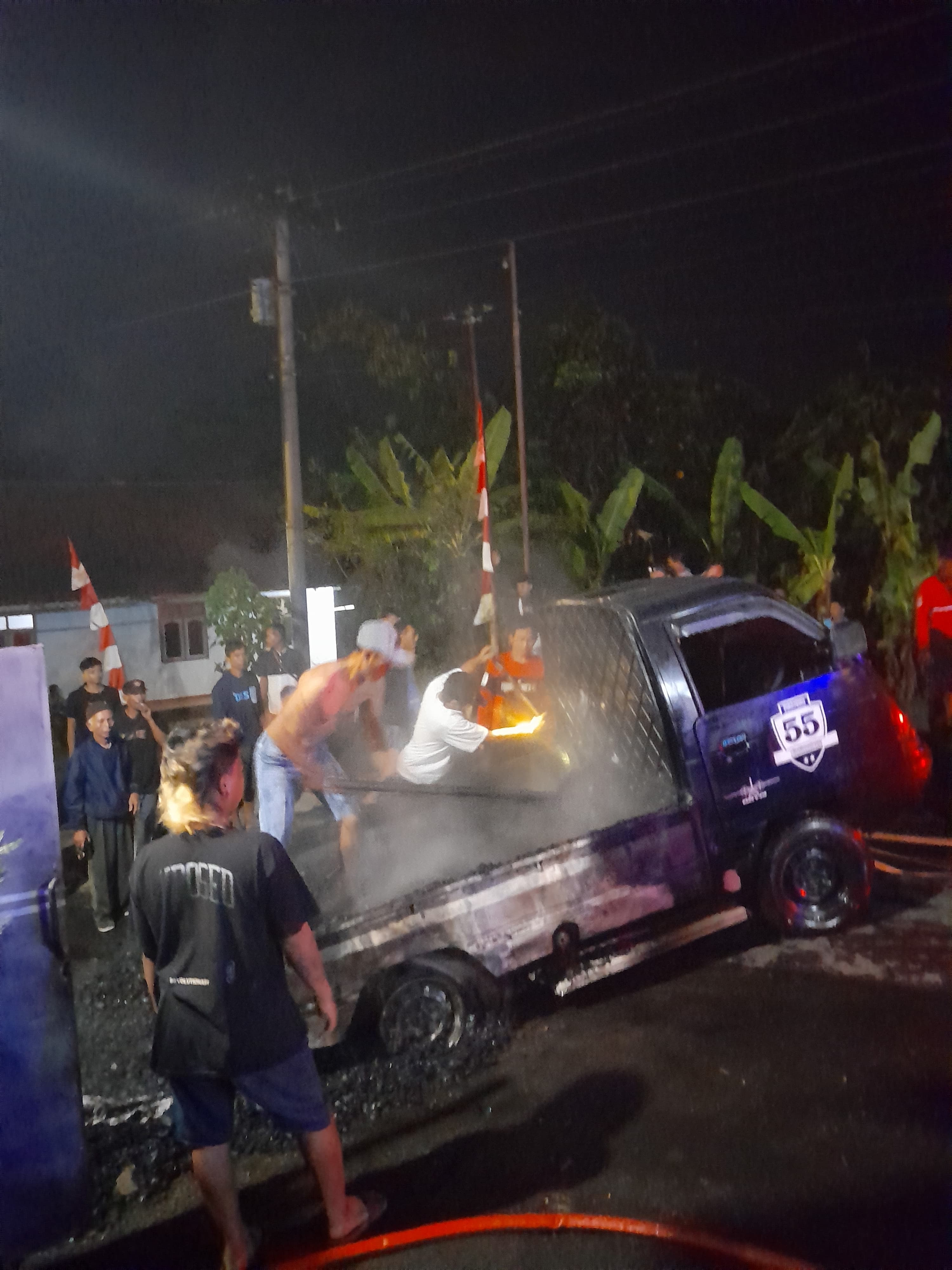 Semalam Tiga Kali Kebakaran di Cilacap, Kandang, Rumah hingga Mobil Pikap Terbakar