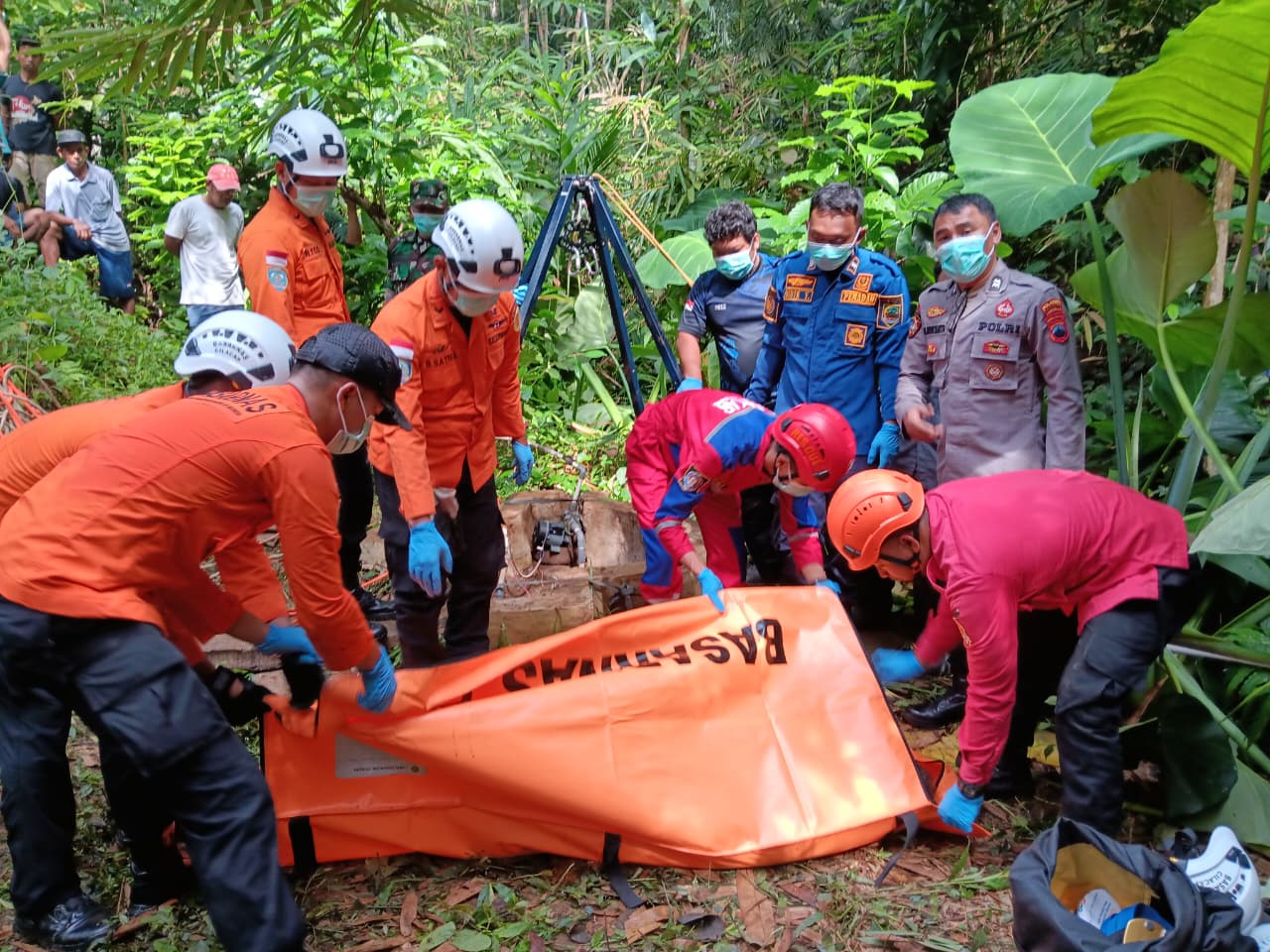Pria di Cilongok Meninggal di Sumur 7 Meter,  Korban Hilang Sejak Malam