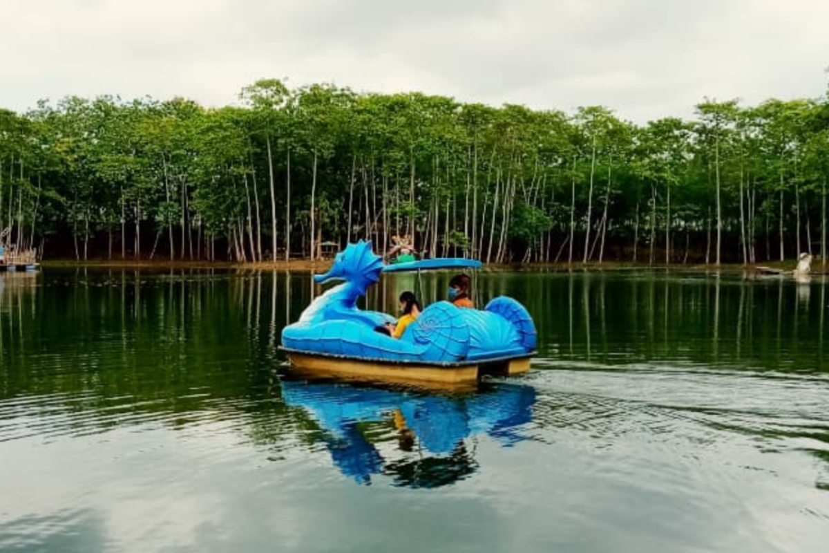  Spot Intagramable dan Wahana Seru di Waduk Kubangkangkung Cilacap, Wajib Dikunjungi!