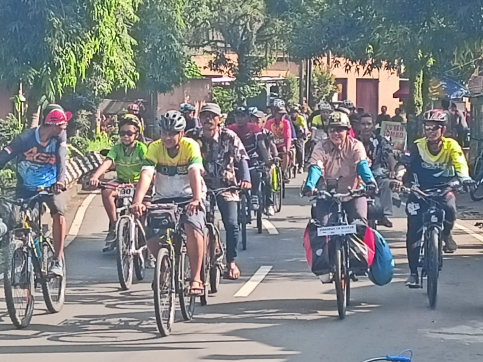 Pasutri Asal Cipawon Bukateja, Hari Ini Start Bersepeda Naik Haji Ke Mekah, Ini Perjalanannya