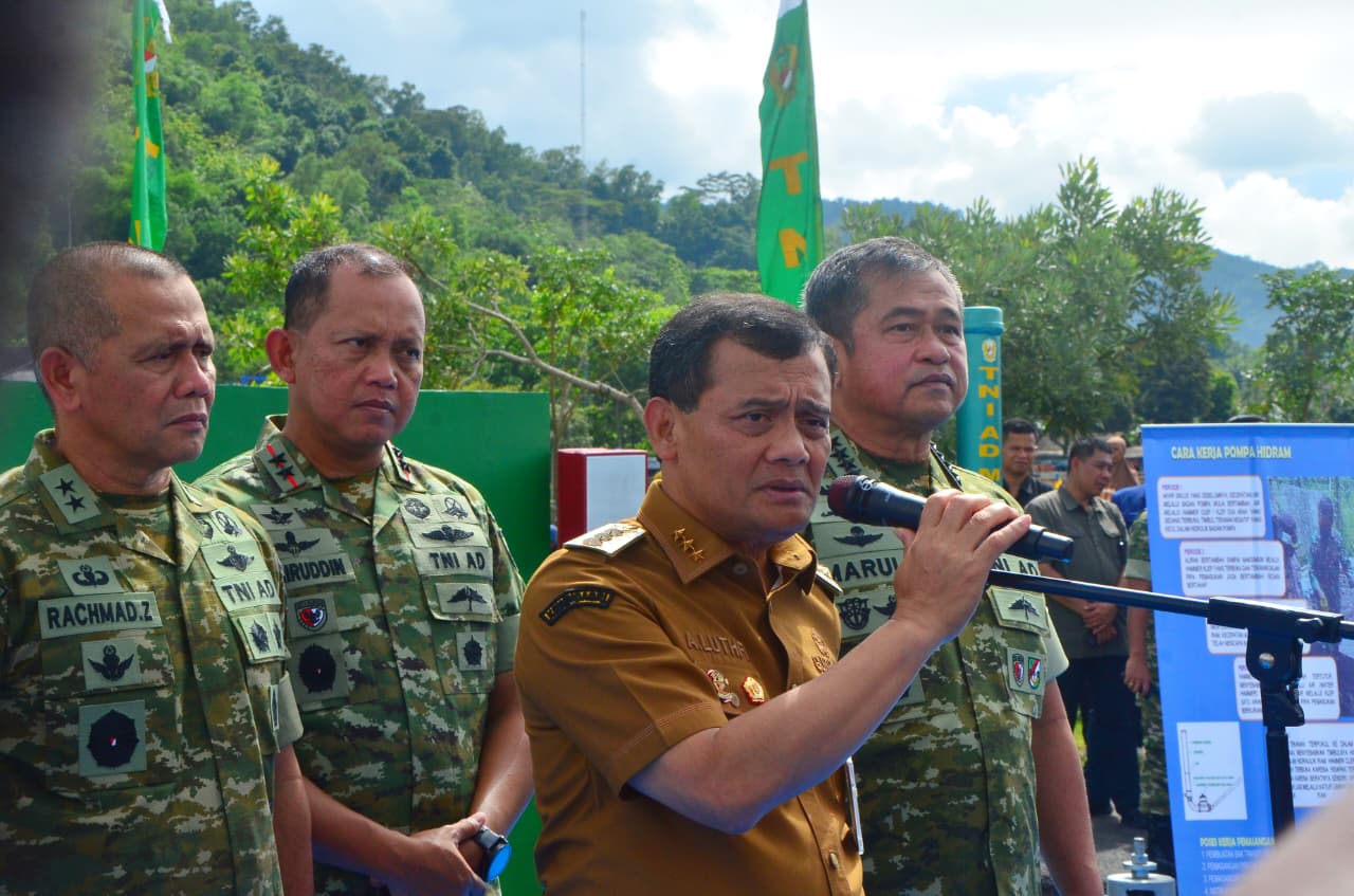 Gubernur Ahmad Luthfi Apresiasi TNI Atas Kontribusinya dalam Menjaga Ketahanan Pangan