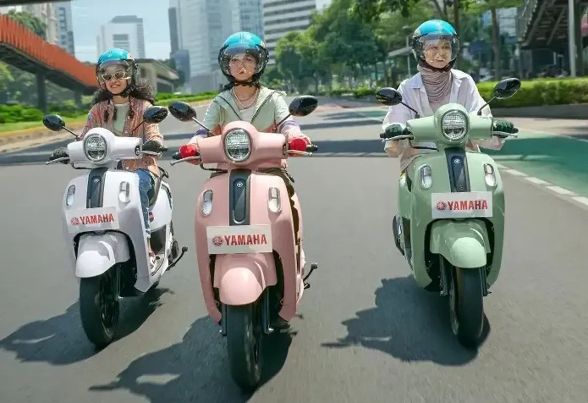 Nggak Cuma Gaya, Ini Modifikasi Yamaha Fazzio Buat Cewek Aktif yang Doyan Touring Solo Ride