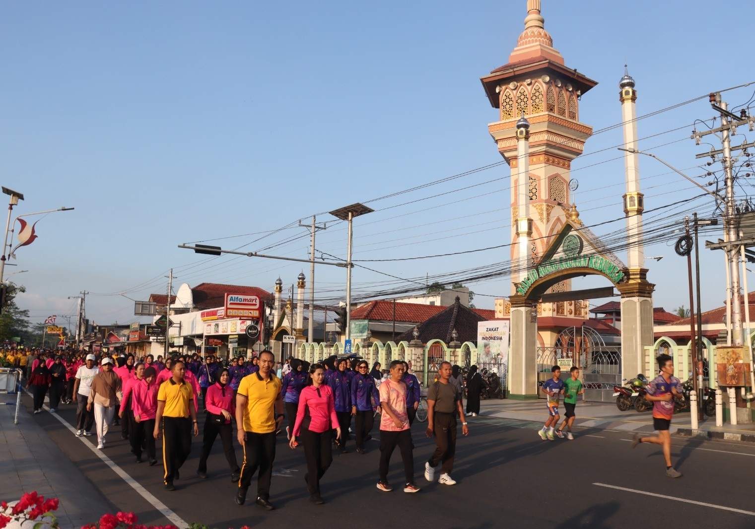 Polres Kebumen Perkuat Sinergi Lewat Olahraga Bersama