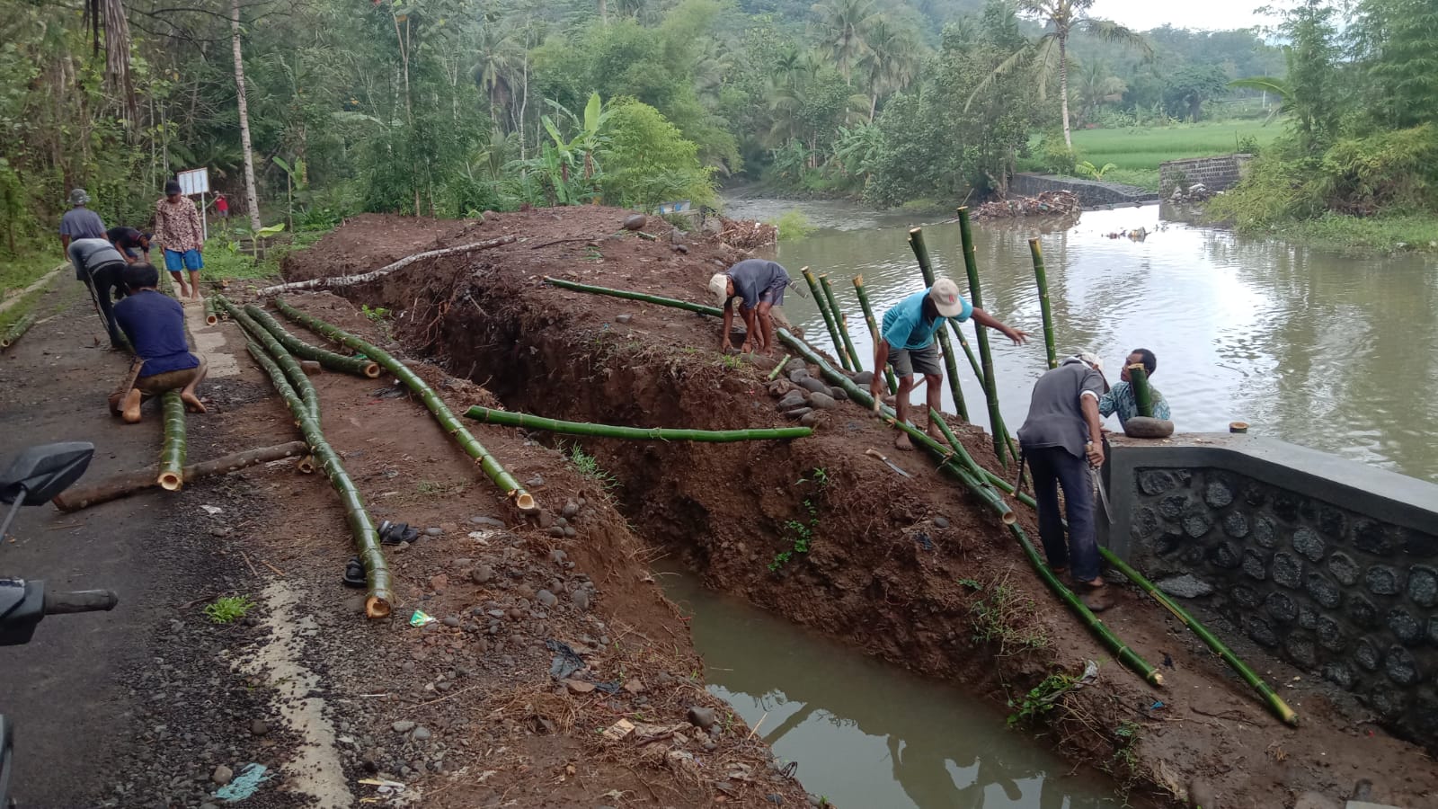 Penanganan Bendungan Pengasinan di Desa Pancasan, Ajibarang Dilanjut Tahun Depan