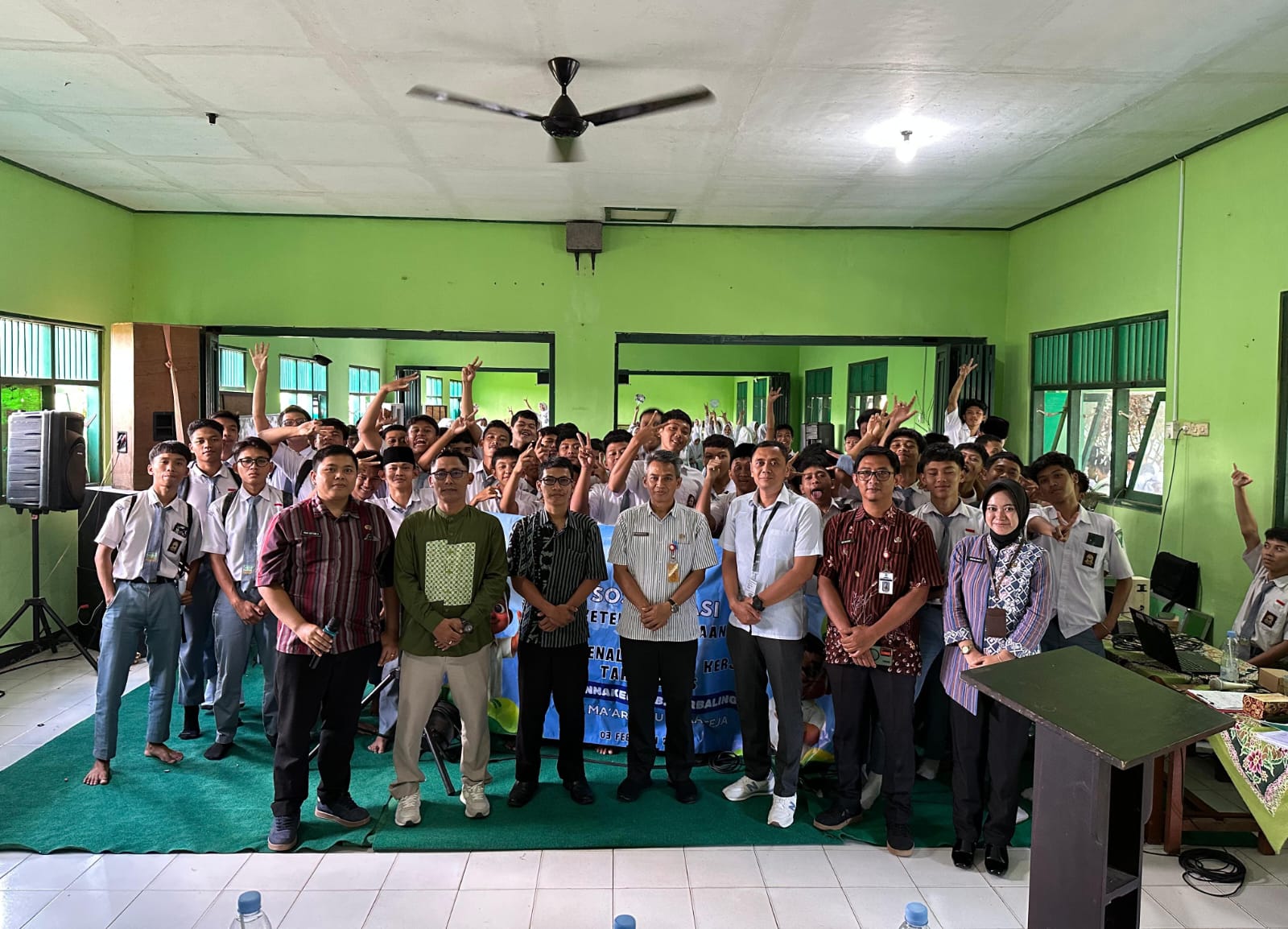 Dinperinnaker Purbalingga Bekali Siswa SMK Hadapi Dunia Kerja