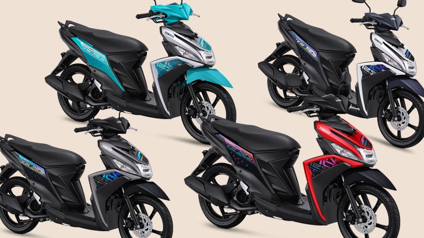 Yamaha Mio M3 Tampil Lebih Segar dan Sporty dengan Empat Warna Pilihan, Cocok untuk Anak Muda 