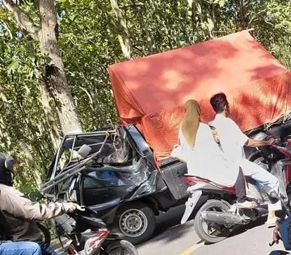 Kecelakaan Beruntun di Kawunganten Cilacap, Satu Meninggal dan Empat Luka-Luka