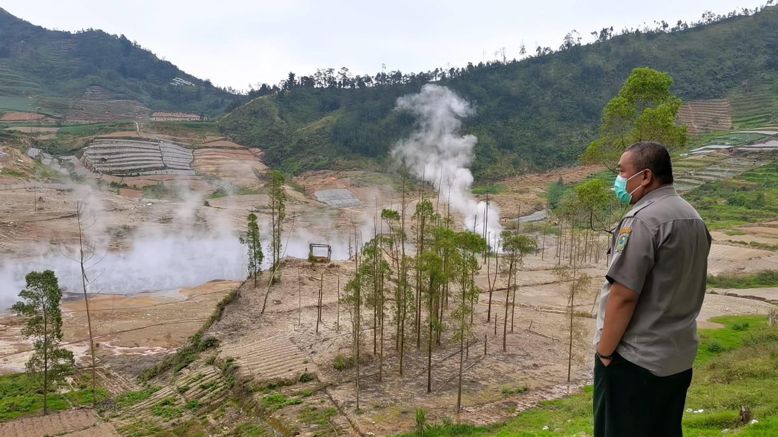  Status Gunung Dieng Kembali Normal, Jarak Aman Kawah Sileri Masih 500 Meter