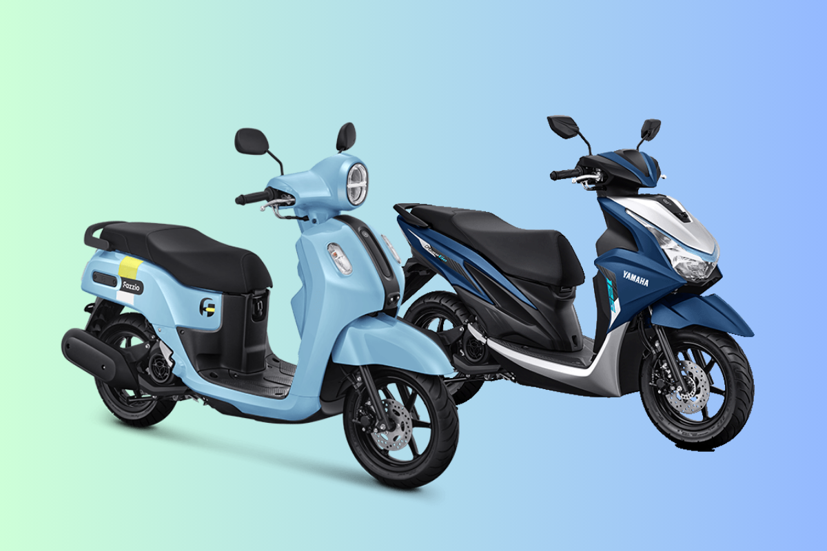 Daftar Harga Motor Matic Biru 2024, Dari Yamaha Fazzio sampai FreeGo Mana Pilihanmu?