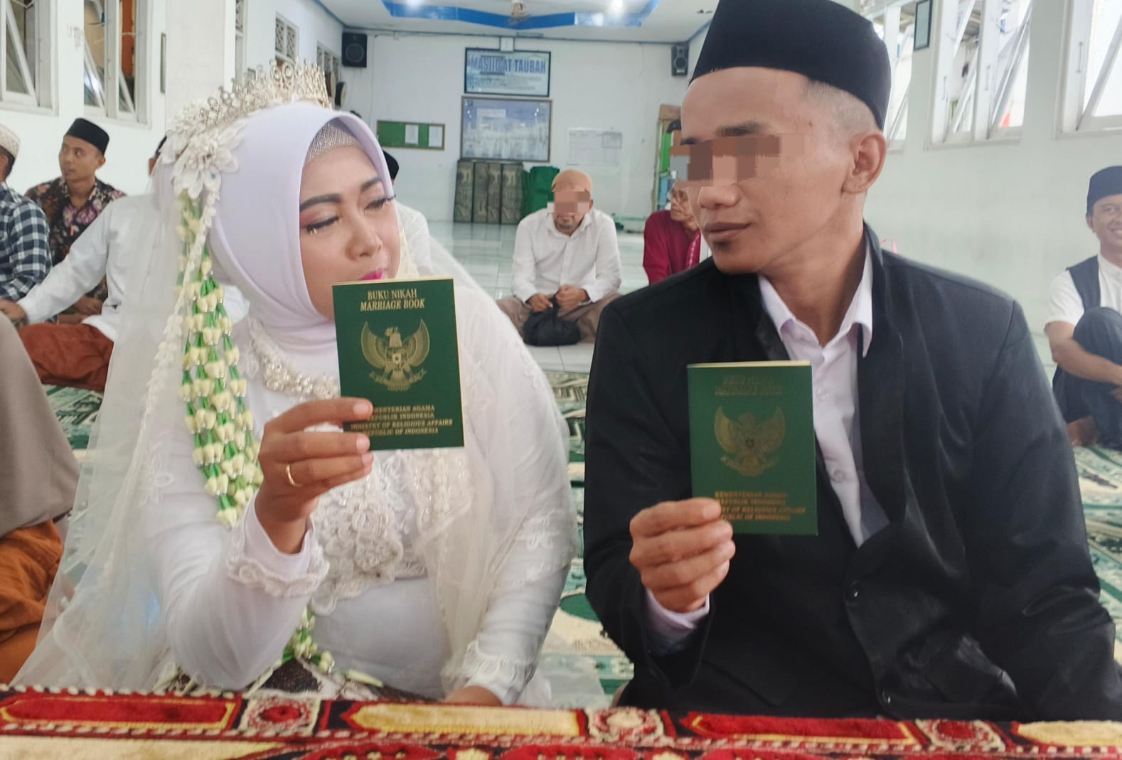 Sah! Seorang Warga Binaan Lapas Cilacap Gelar Akad Nikah Dari Balik Jeruji Penjara