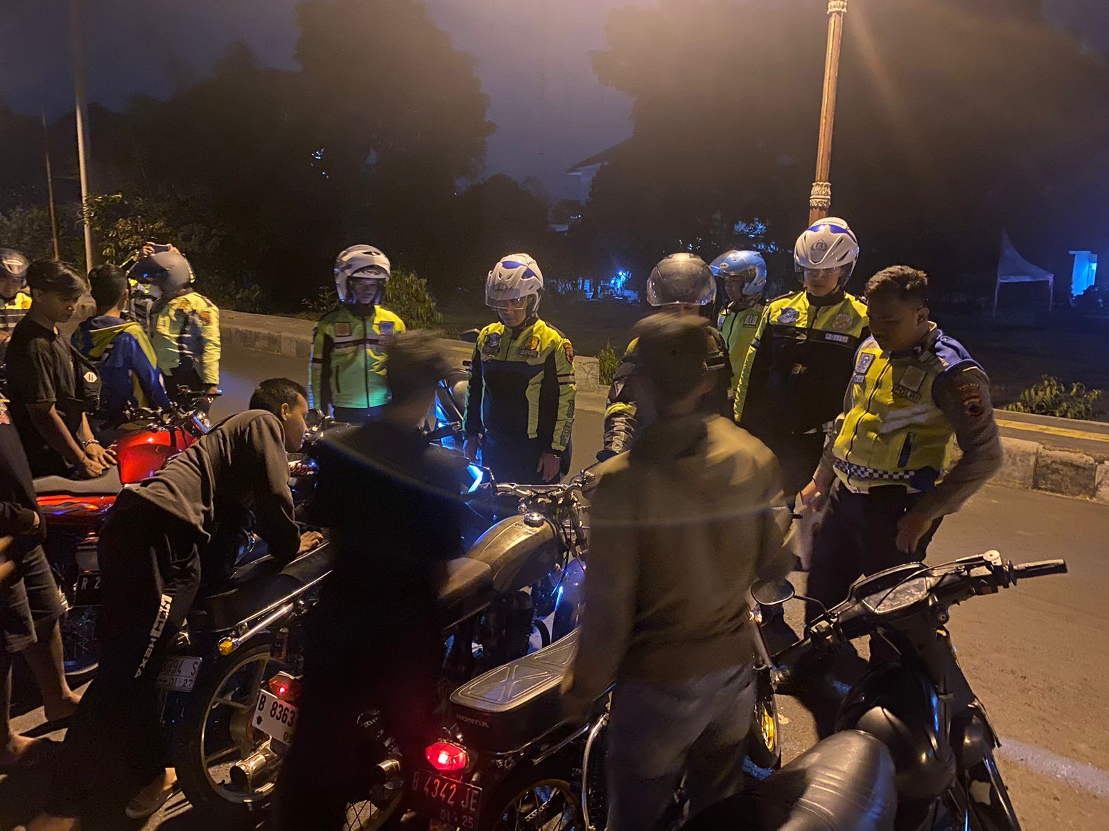 Tindak Lanjuti Laporan Masyarakat, Polisi Amankan 18 Sepeda Motor di Purbalingga