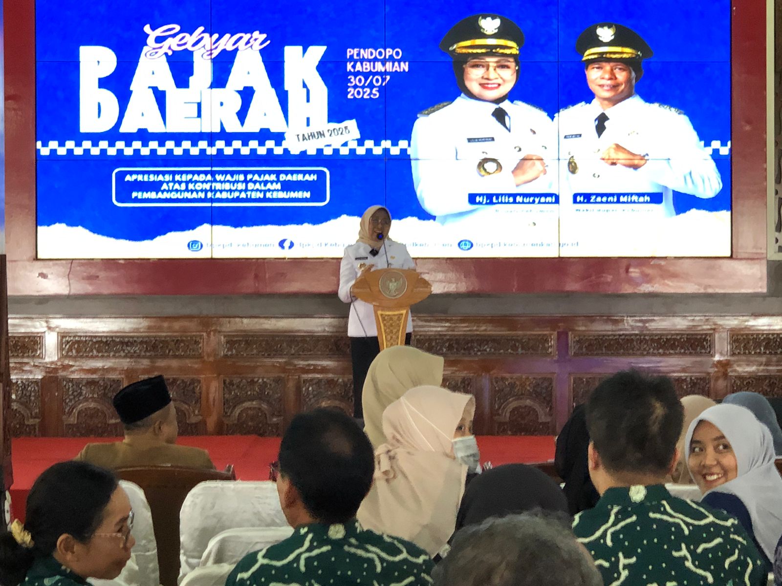 Perolehan PBB Kecamatan Mirit Tertinggi 