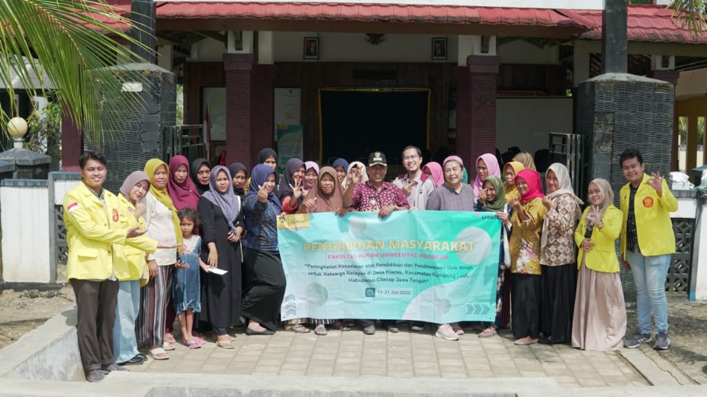 Kampanyekan Pendidikan Kunci Penting Cegah Pernikahan Dini, Pengmas FHUI Berikan Penyuluhan 