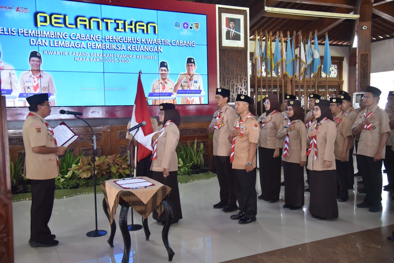 Bupati Kebumen Resmi Jabat Kamabicab, Sekda Pimpin Kwarcab