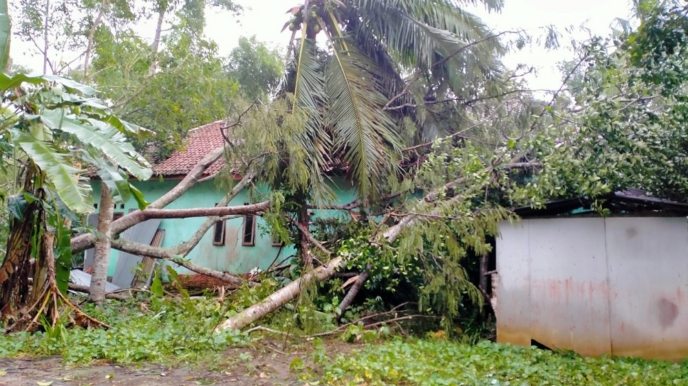 44 Rumah di Cipari Porak Poranda 