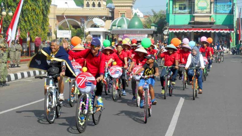 1.000 Sepeda Ramaikan Karnaval Sepeda Purbalingga