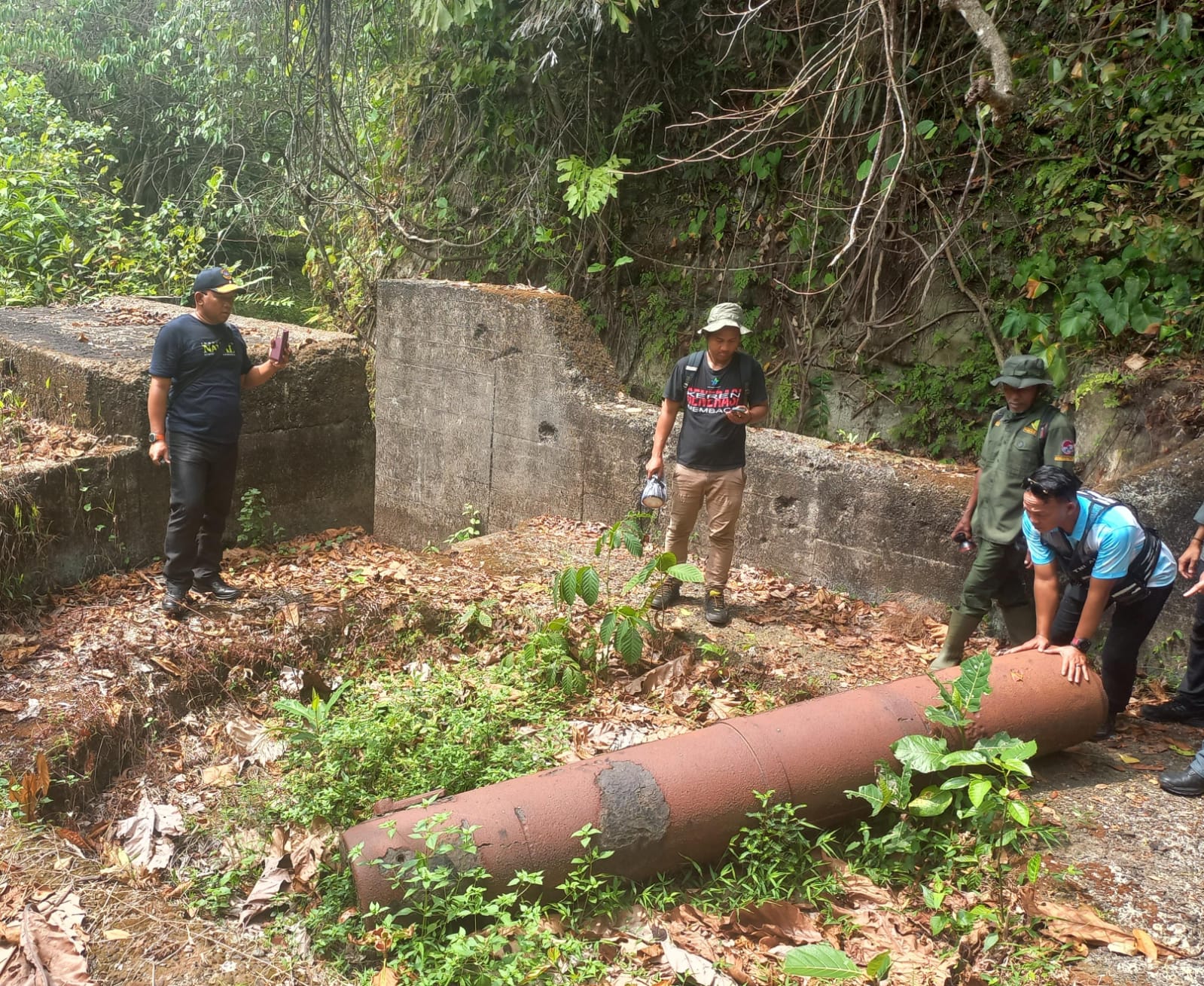 Dinas Sejarah TNI AL Eksplorasi Benteng Karang Bolong di Pulau Nusakambangan