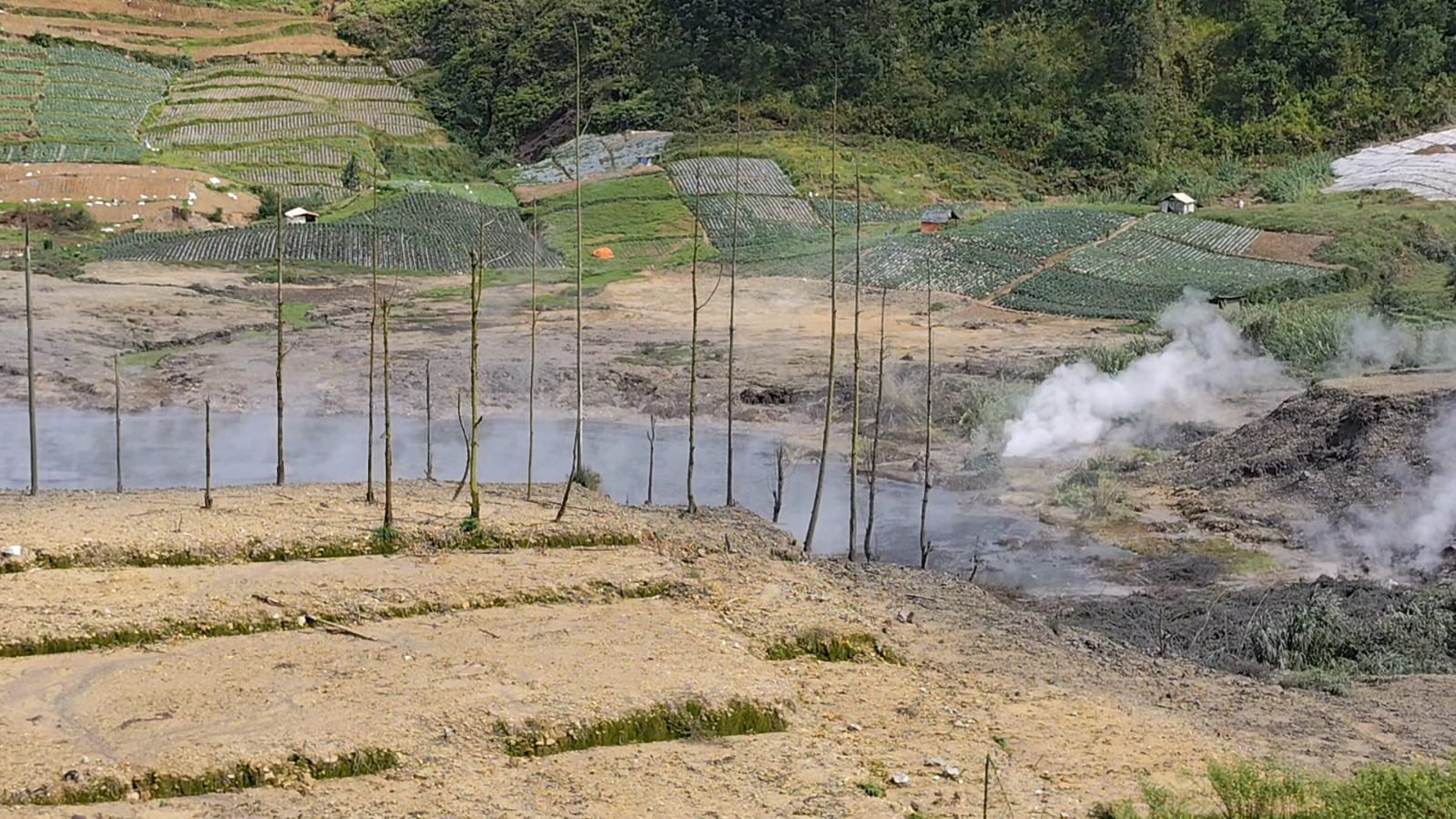 Aktivitas Kawah Sileri Meningkat, Masyarakat Dieng Diimbau Jaga Jarak Aman