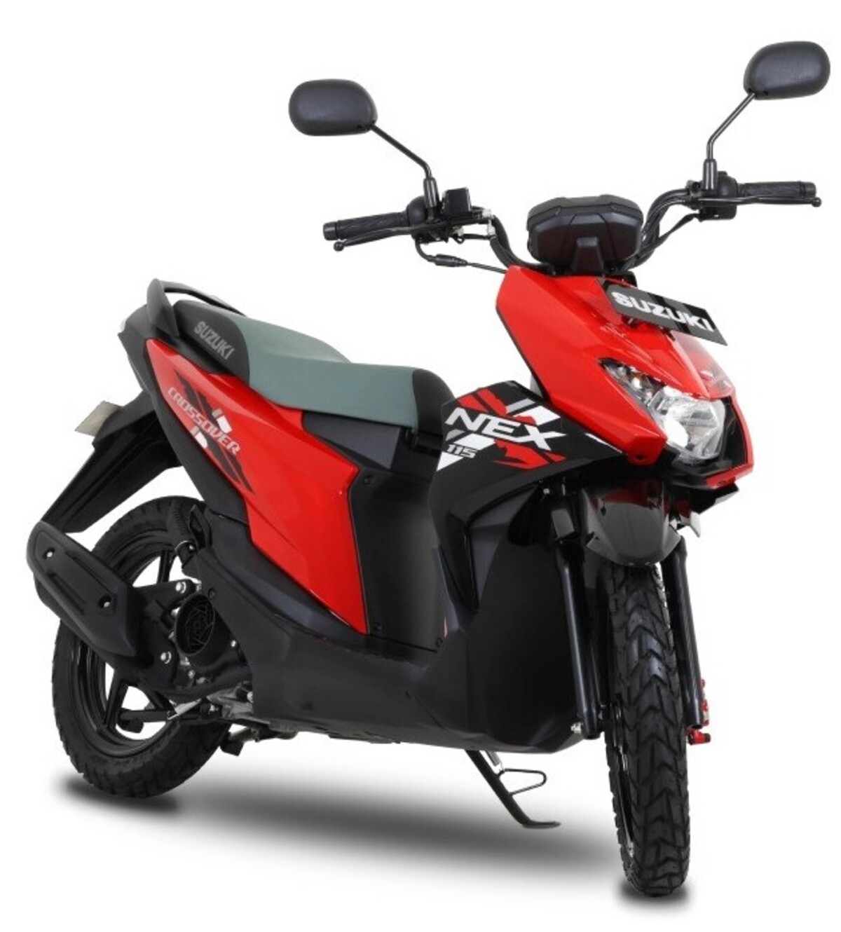 Suzuki NEX Crossover, Skuter Dual Purpose dengan Mesin Hemat Bahan Bakar