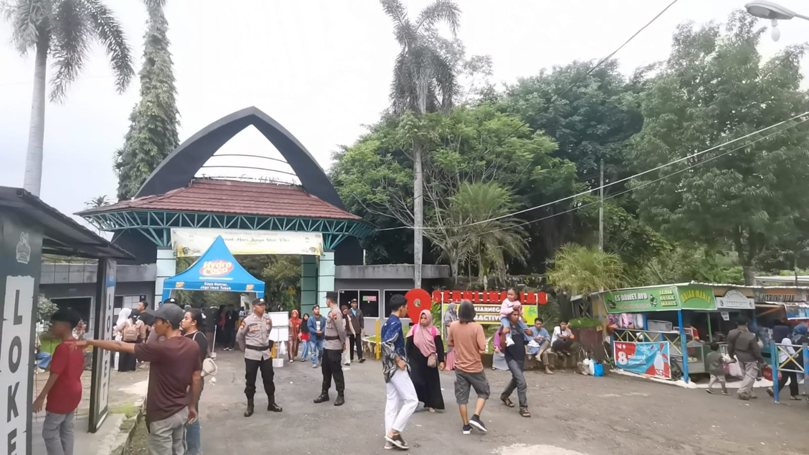 Serulingmas Zoo Banjarnegara Dibanjiri Pengunjung Saat Libur Lebaran