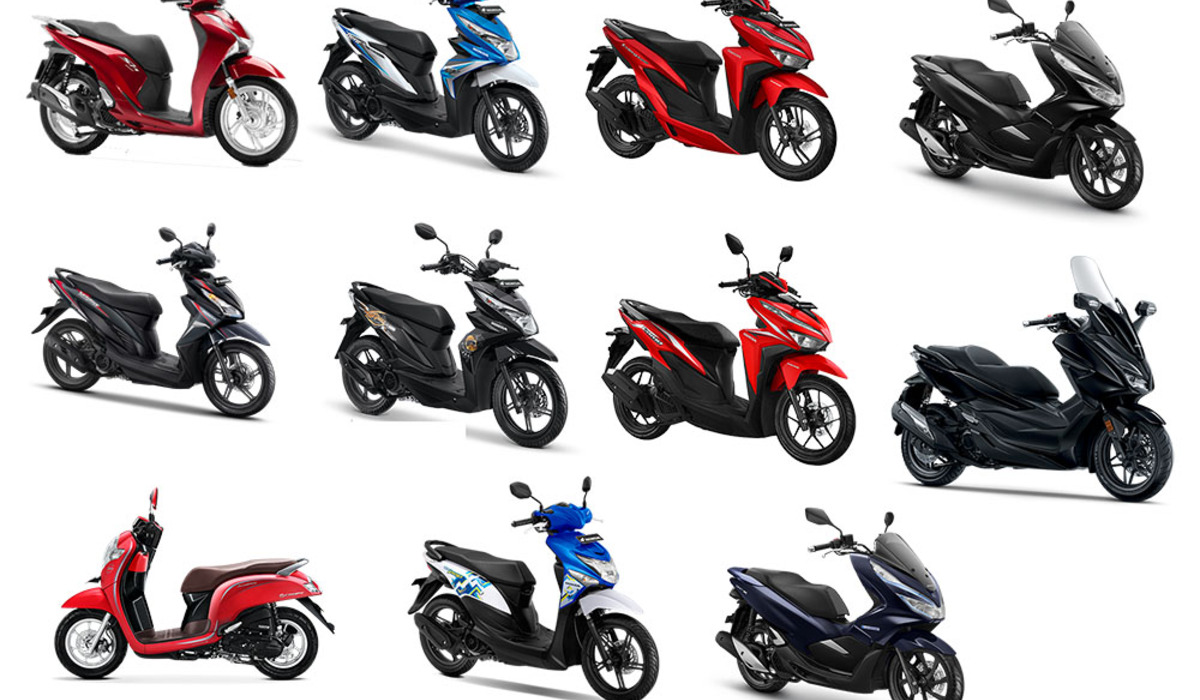 5 Pilihan Motor Matic Honda yang Populer di Indonesia