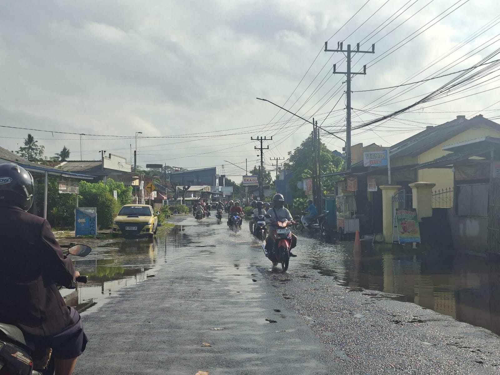 Hujan Ekstrem Landa Kota Cilacap Selama 7 Jam, Curah Hujan Capai 343 mm