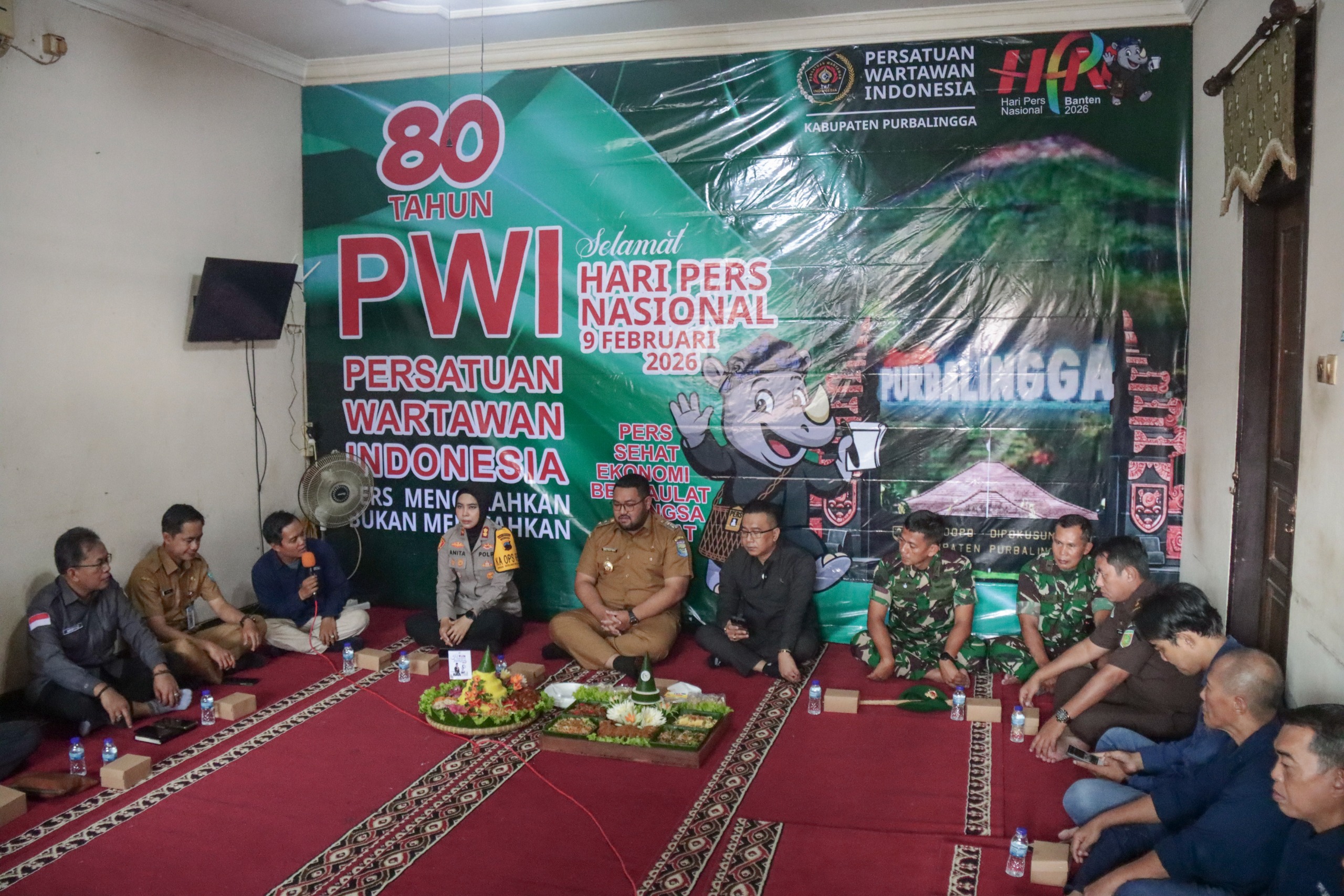 Peringatan HPN 2026 di Purbalingga, Wakil Bupati Minta Wartawan Kedepankan Kros Cek dan Final Cek