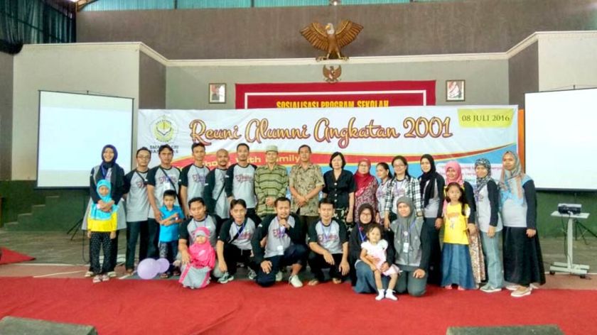 15 Tahun Berpisah, Kembali Berkumpul  Di Reuni Alumni SMABA 2001