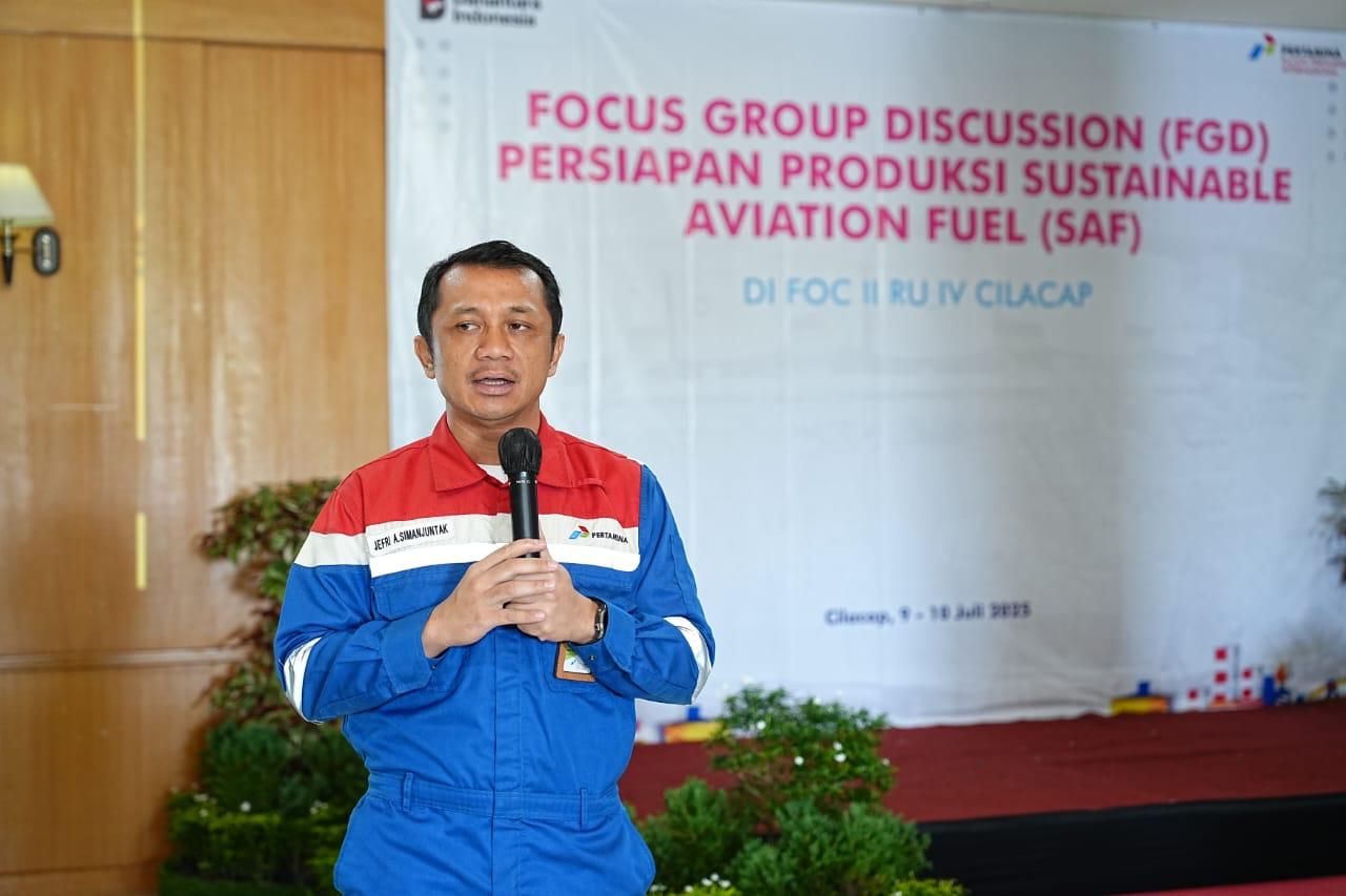 Menjadi Pionir dalam Transisi Energi, Kilang Cilacap Siap Produksi Avtur dari Minyak Jelantah