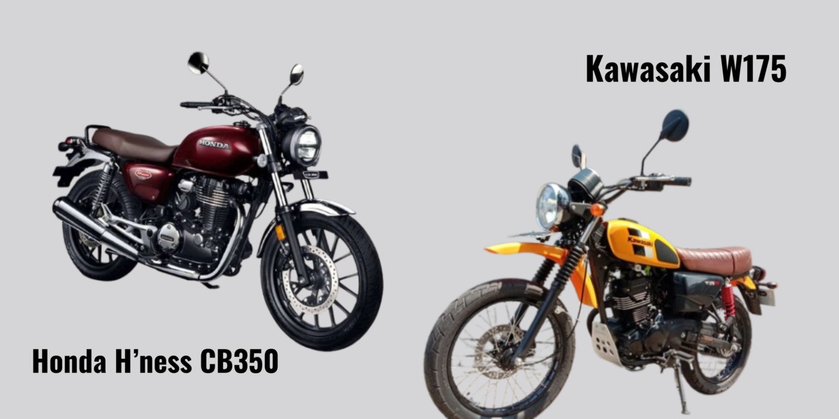 Duel Retro Klasik, Honda H’ness CB350 vs Kawasaki W175 Mana Yang Lebih Unggul!