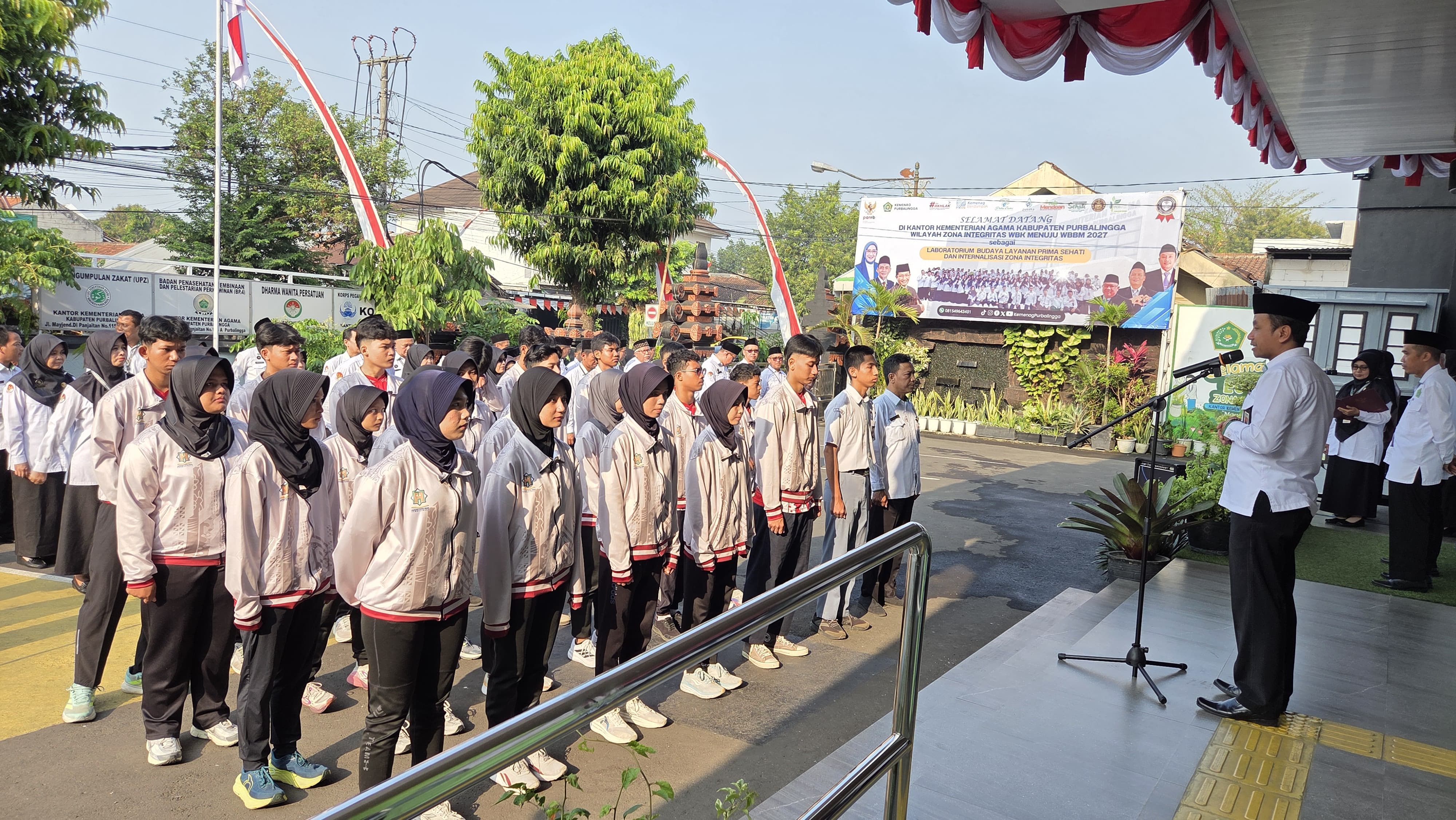 Kemenag Purbalingga Lepas 59 Atlet Madrasah ke POPDA Jateng dan 1 Siswa ke OSN Nasional