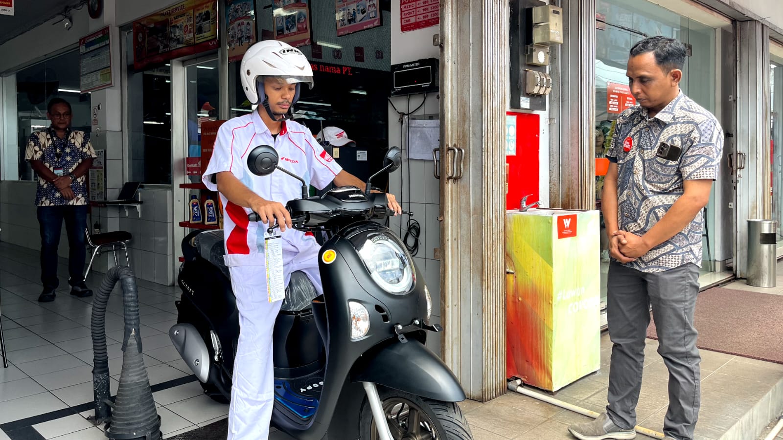 Kreatif dan Seru, Character Challenge Honda Scoopy Ramaikan Honda Experience