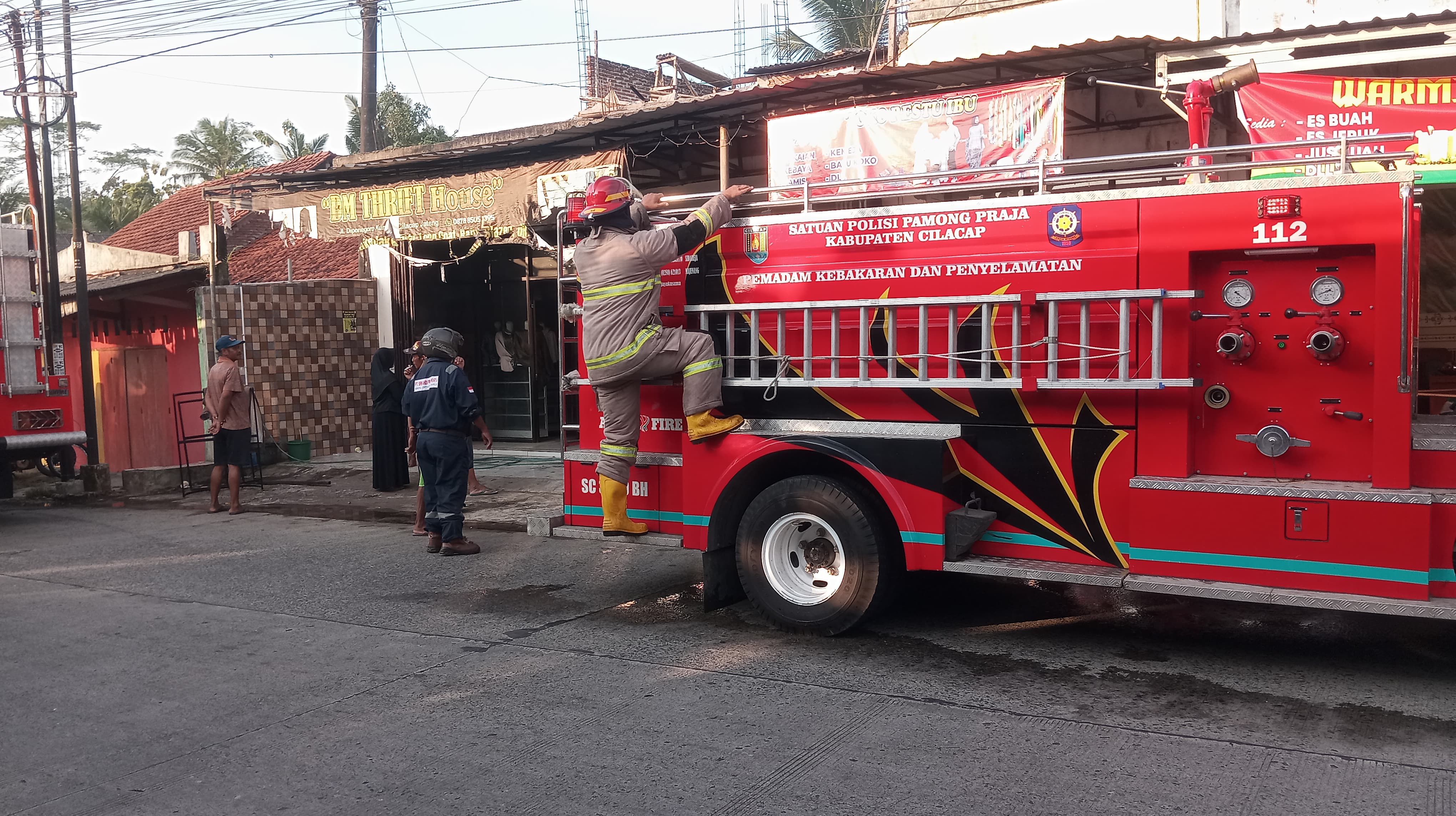 Awal 2026, Kebakaran di Cilacap Didominasi Wilayah Pemukiman