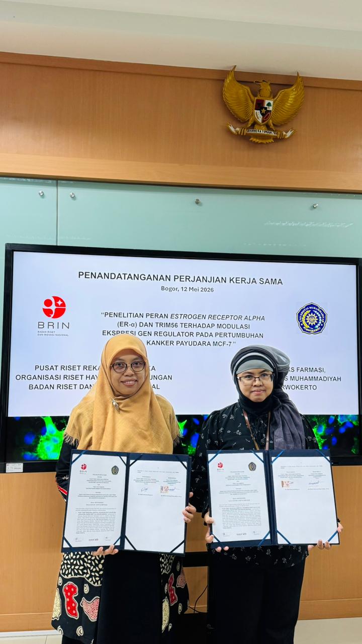 Fakultas Farmasi UMP Perkuat Kolaborasi Riset Bersama BRIN
