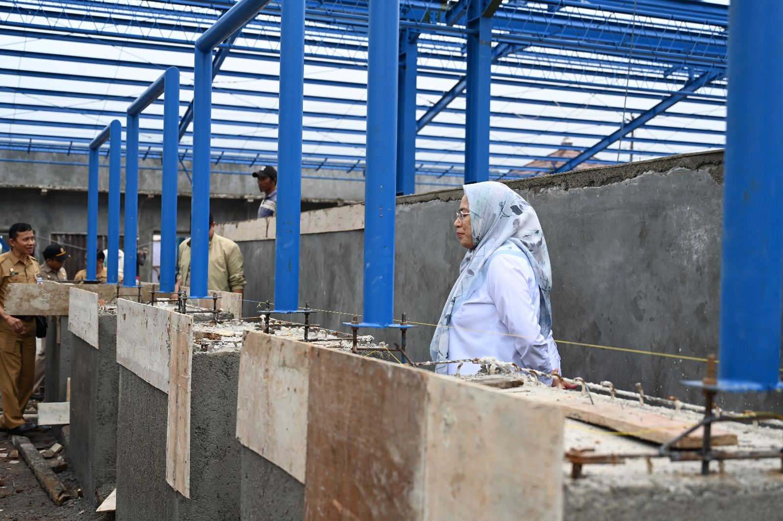 Pembangunan Pasar Karangkobar Capai 42 Persen, Ditarget Rampung Oktober 2025