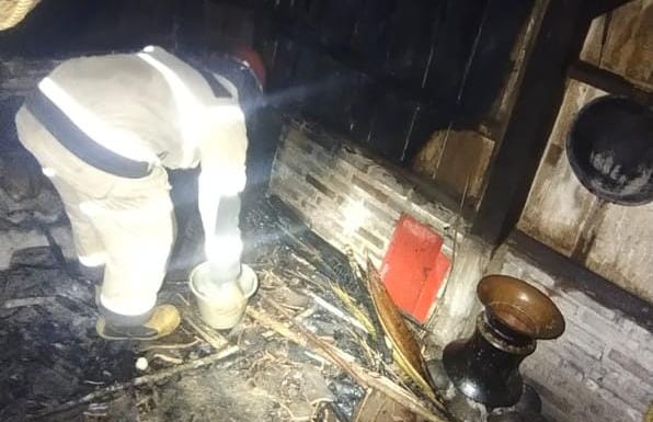Masak Air Ditungku Kayu, Dapur Rumah Warga di Banjarnegara Terbakar 