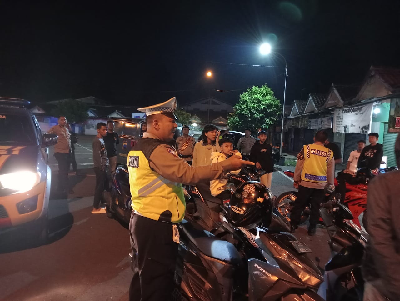 Diduga Akan Menggelar Aksi Balap Liar, 13 Remaja Diamankan Polsek Bukateja di Desa Kedungjati